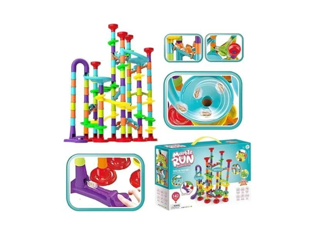 Rockswan Marble Runs For Kids 4-8 172 Pcs Set…