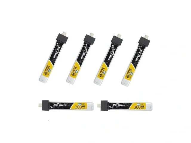 Sologood 6pcs Tattu 300mah 1s Bt2 0 Battery 3 8v…