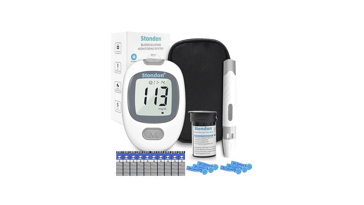 Amazon deal: Stondon G-430 Blood Glucose Monitor Kit With 50...