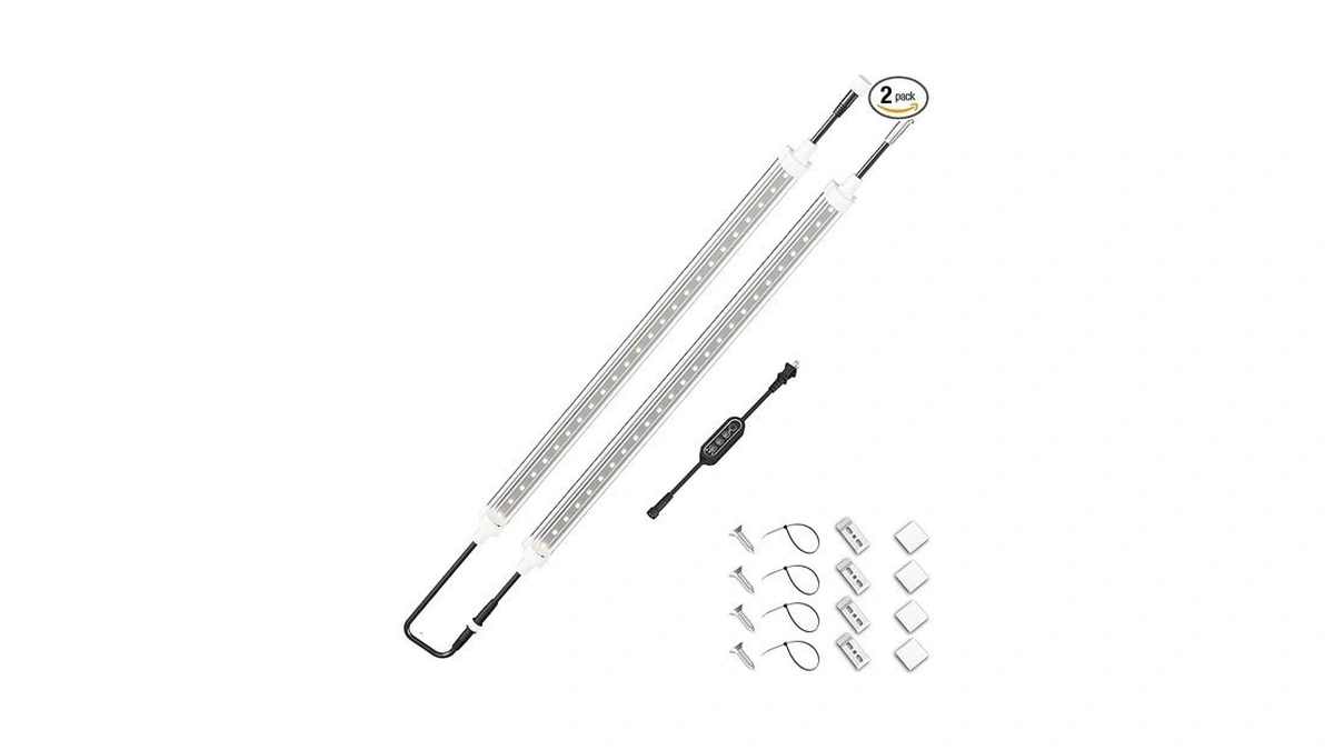 Amazon deal: Theonegrow Led Grow Light Bar 2ft T8 20w - Full...