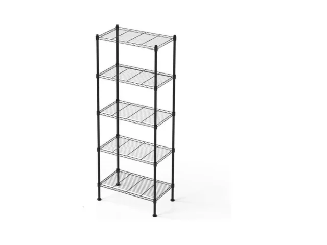 Fuxryth 5 Tier Shelving Unit 176 Lbs Per Shelf…