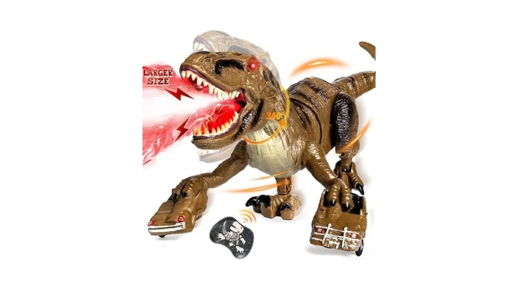 Amazon deal: Lozadia Remote Control Dinosaur Toys For Kids Larg