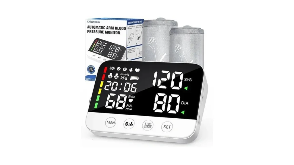 Amazon deal: Chicdream Upper Arm Blood Pressure Monitors For...