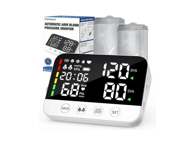 Chicdream Upper Arm Blood Pressure Monitors For…