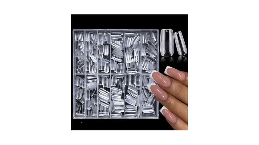 Amazon deal: Lifextol 504pc Square Soft Gel Nail Tips Medium...