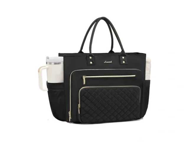 Lovevook Laptop Tote Bag For Women With Large Cup…