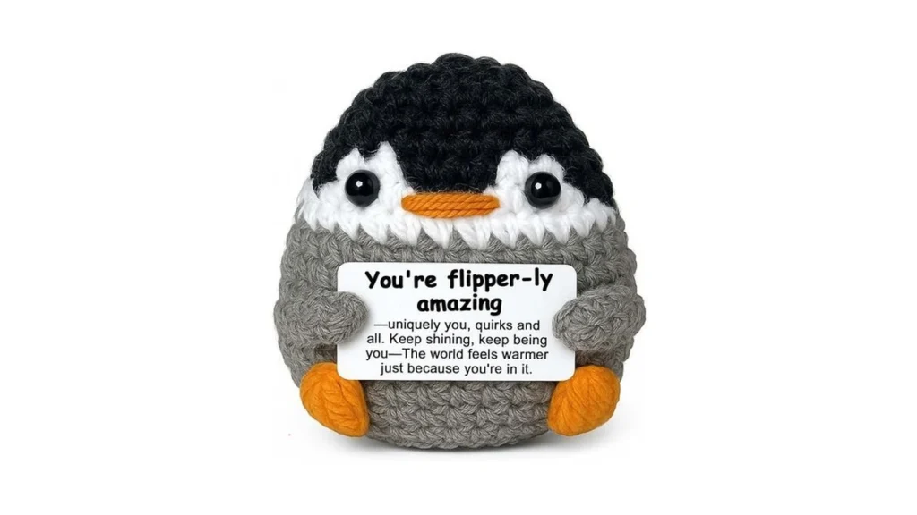 Amazon deal: Krinisou Positive Animals Crochet You Are Amazing.