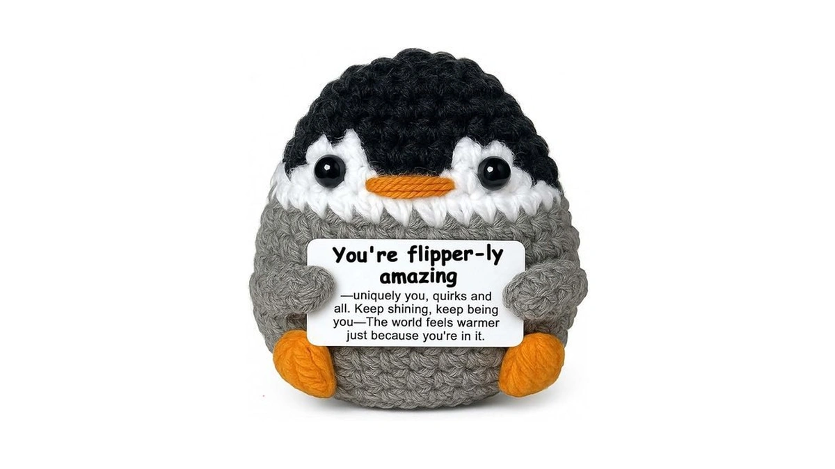 Amazon deal: Krinisou Positive Animals Crochet You Are Amazing.