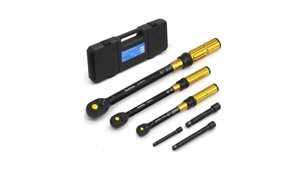 Amazon deal: Roartisa 3pcs Torque Wrench Set 72 Teeth...