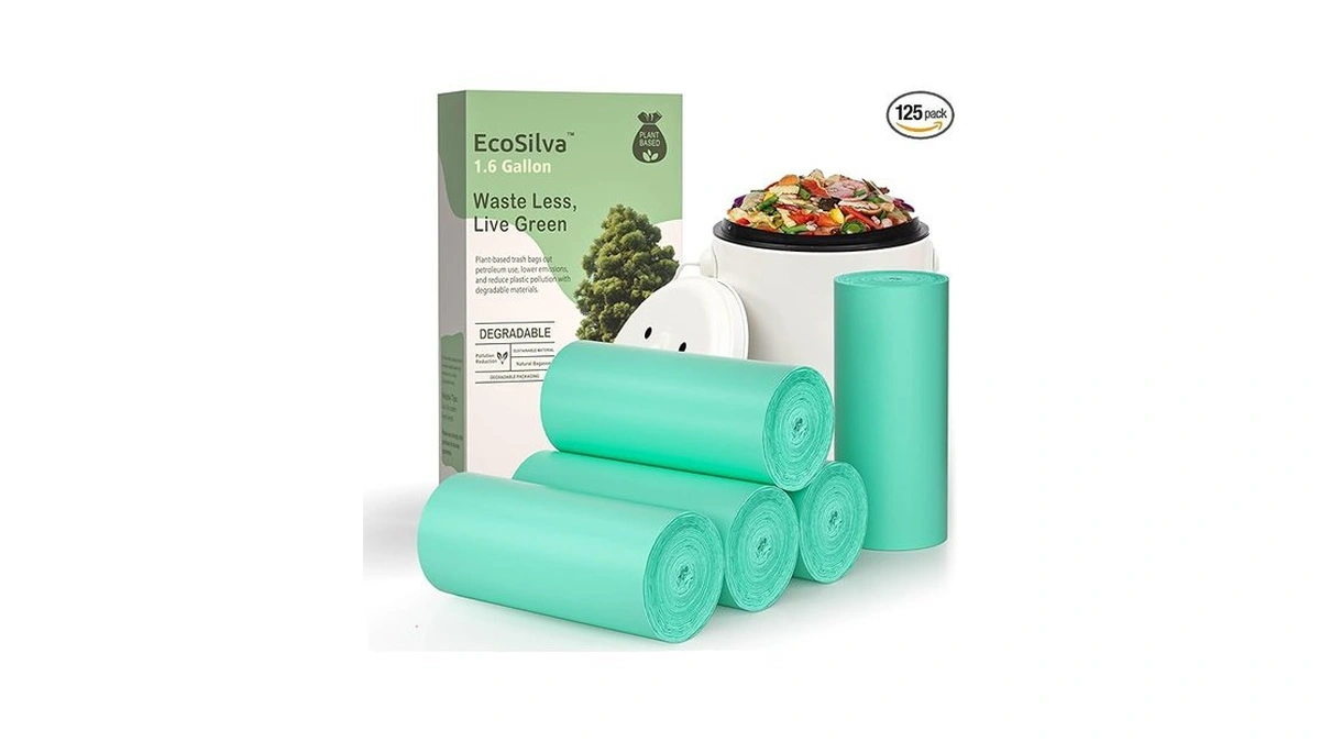 Amazon deal: Small Compostable Trash Bags 1 6 Gallon Trash Bags