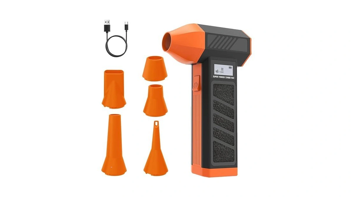 Amazon deal: Compressed Air Duster 4 Gear Adjustable 130000rpm.