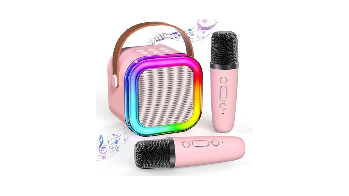 Amazon deal: Taemvv Mini Karaoke Machine For Kids Ages 2-12...