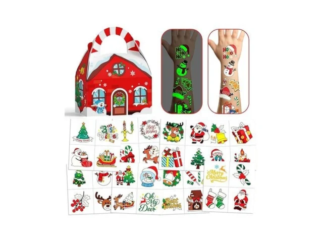 Christmas Tattoos For Kids Stocking Stuffers 192…