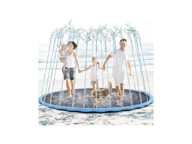 Lewtemi 8 Ft Giant Nonslip Splash Pad 96 For Adult…