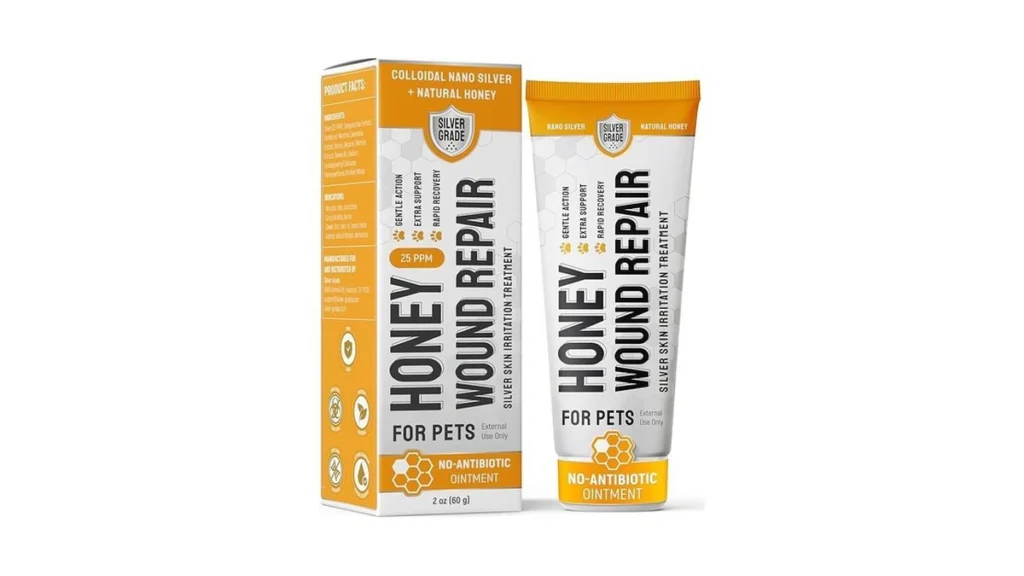 Amazon deal: Honey Silver Wound Care For Pet No Antibiotic Woun