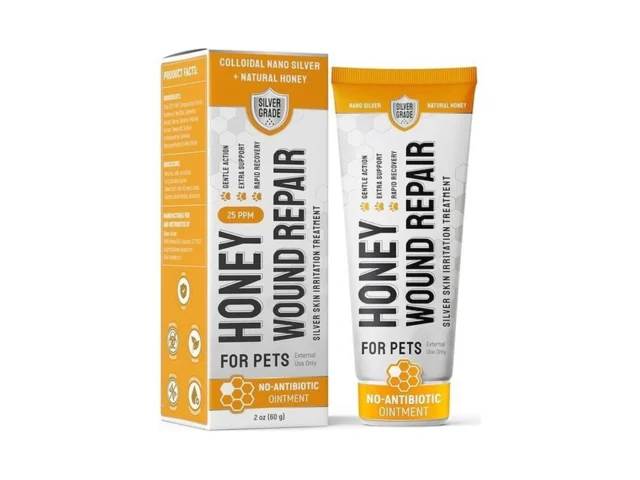 Honey Silver Wound Care For Pet No Antibiotic Wound…