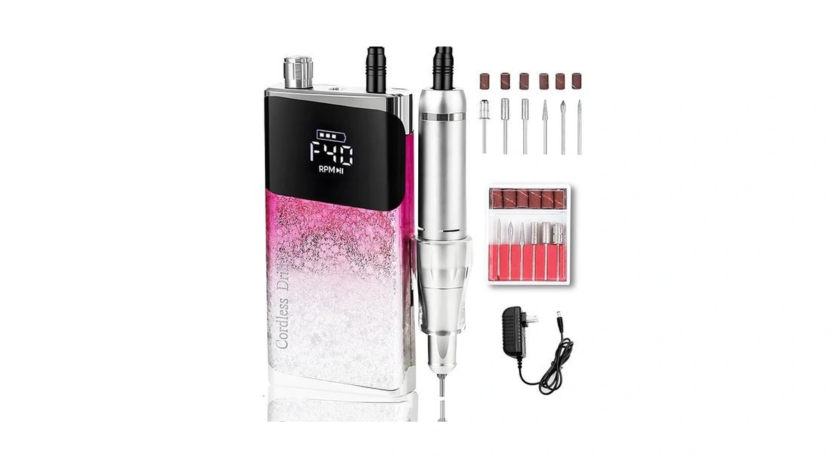 Amazon deal: Professional Nail Drill Obeegoo Electric Nail Dril