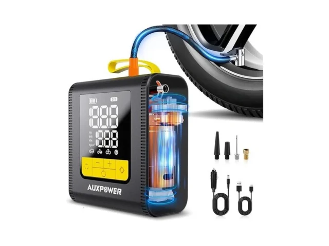 Auxpower H4 Tire Inflator Portable Air Compressor…