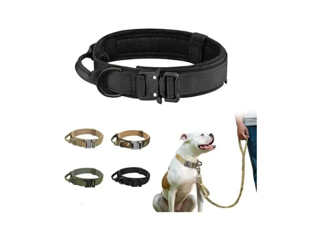 Tactical Dog Collar Adjustable Military Training…