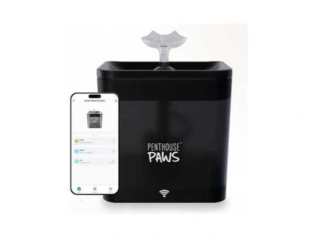 Penthouse Paws Smart Wifi Cat Water Fountain…