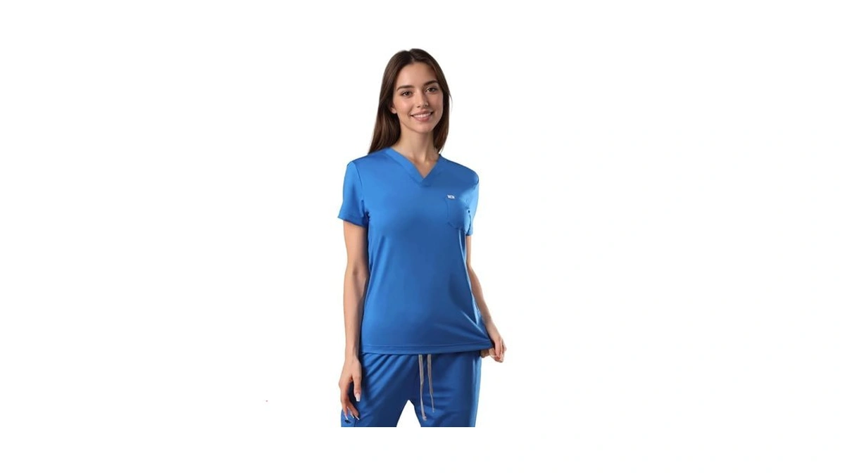 Amazon deal: Sunme Women S Medical Scrub Tops - Ultra Soft Easy