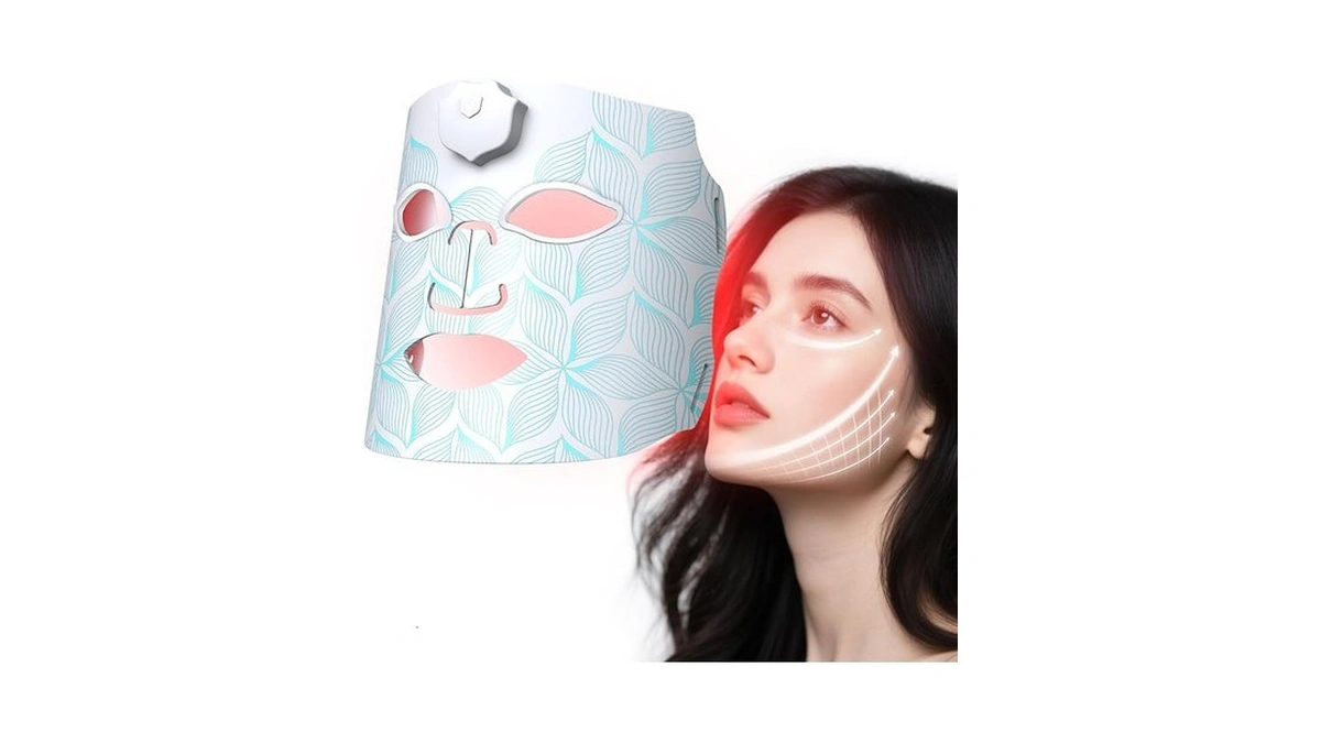 Amazon deal: 7-color Red Light Therapy For Face Mask - Led Ligh