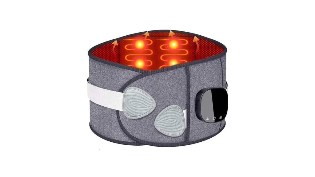 Amazon deal: Cordless Heating Pad With Massager For Lower Back.