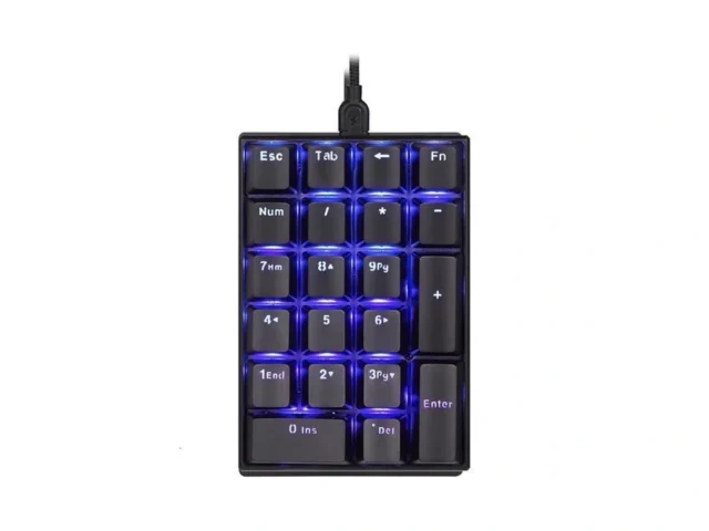 Motospeed K23 Mechanical Numeric Keypad Blue Switch…