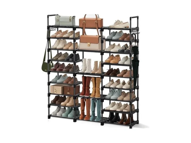 Vofirst Shoe Rack Storage Shelf Stand Cabinet 9…