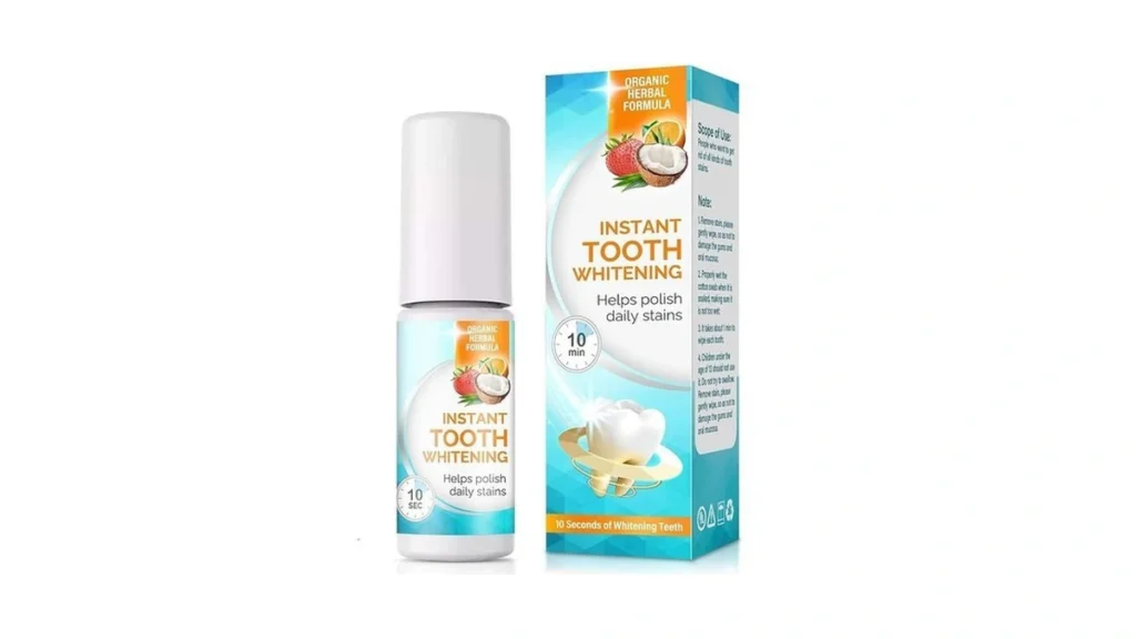 Amazon deal: Tooth Paint Instant Teeth Whitening Paint Gentle..