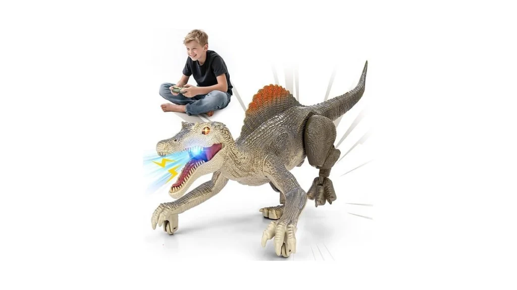 Amazon deal: Bokigibi Dinosaur Toys Realistic Remote Control...
