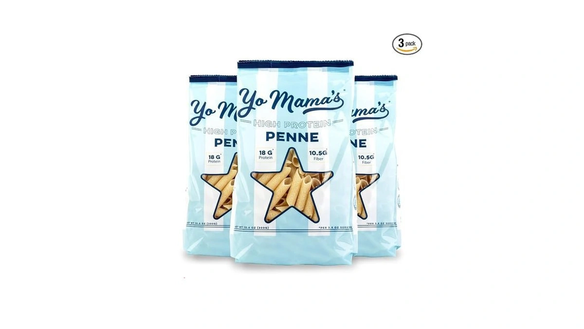 Amazon deal: Yo Mama S Foods High Protein High Fiber Penne Past