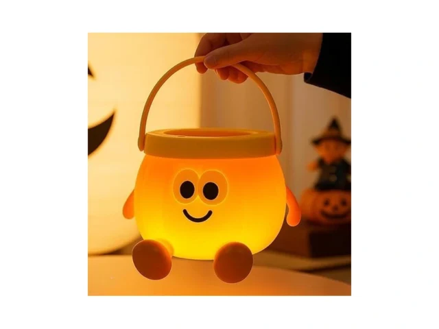 Pumpkin Night Light Rechargeable Bedside Lamp…