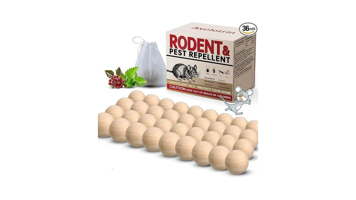 Amazon deal: 36pcs Mouse Repellent Peppermint Oil To Repel Mous