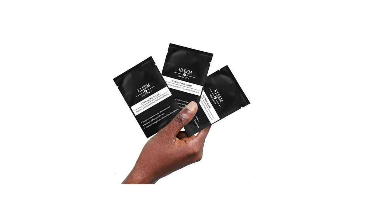 Amazon deal: Kleem Organics Facial Face Masks Anti Aging Face..