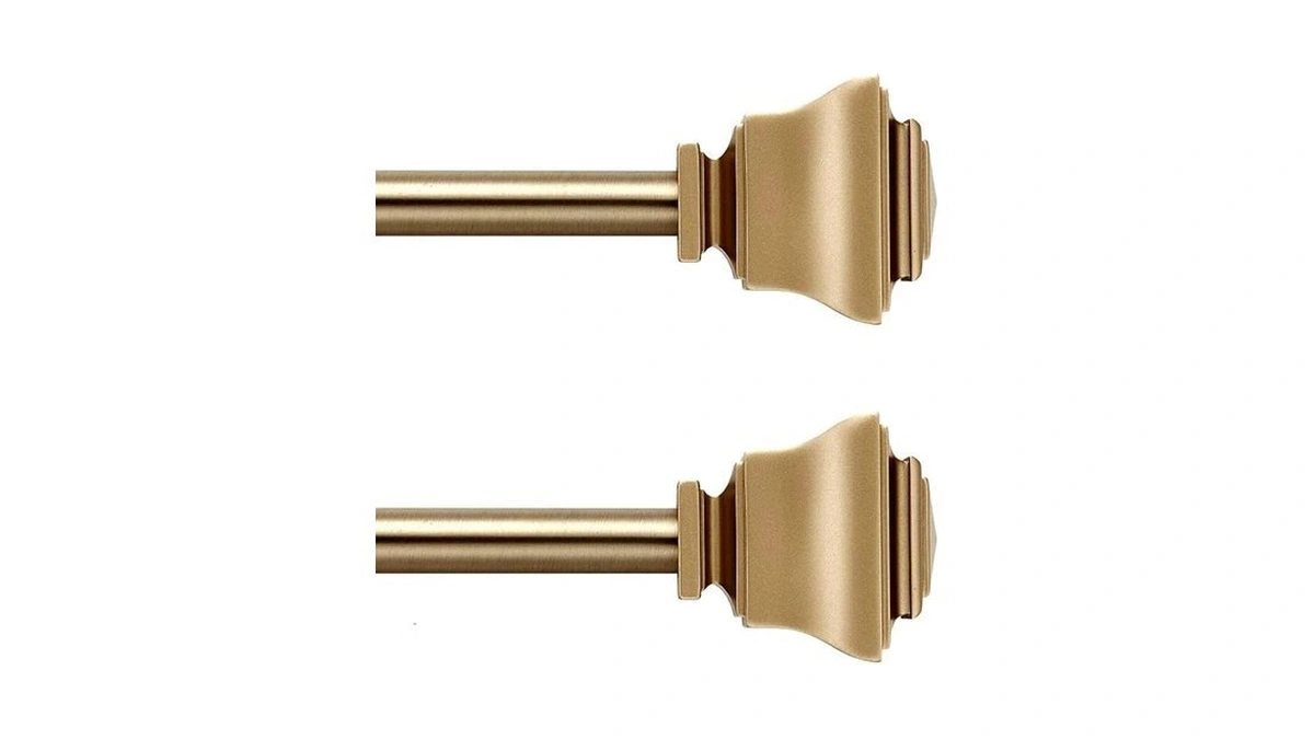 Amazon deal: Mode Simplicity Collection Set Of 2 Curtain Rods 5