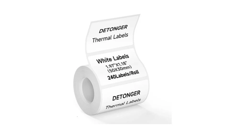 Amazon deal: Detonger Thermal Labels Self-adhesive Label Sticke
