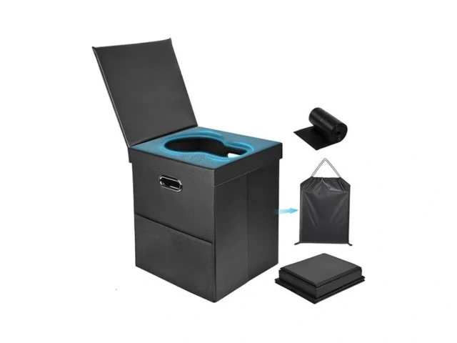 Portable Toilet For Adults Upgraded Soft Leather…