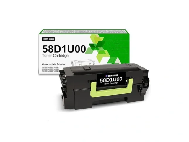 58d1u00 Remanufactured Toner Cartridge Replacement…