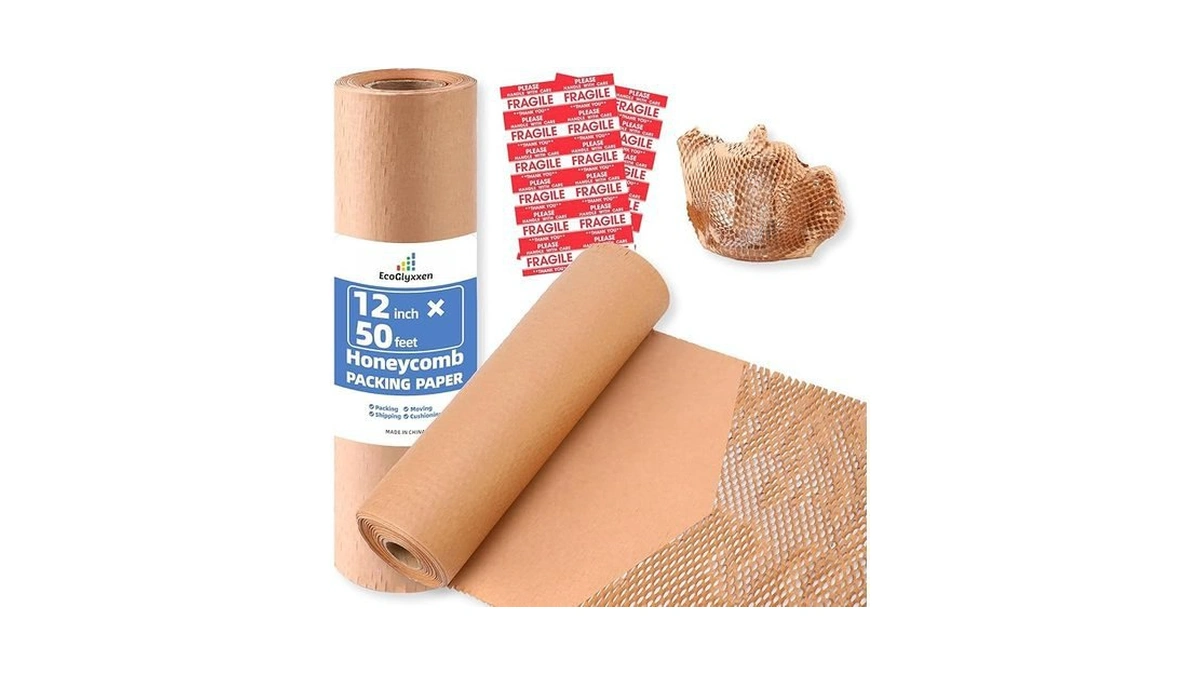 Amazon code: Honeycomb Packing Paper 12 Wx50 L-bubble