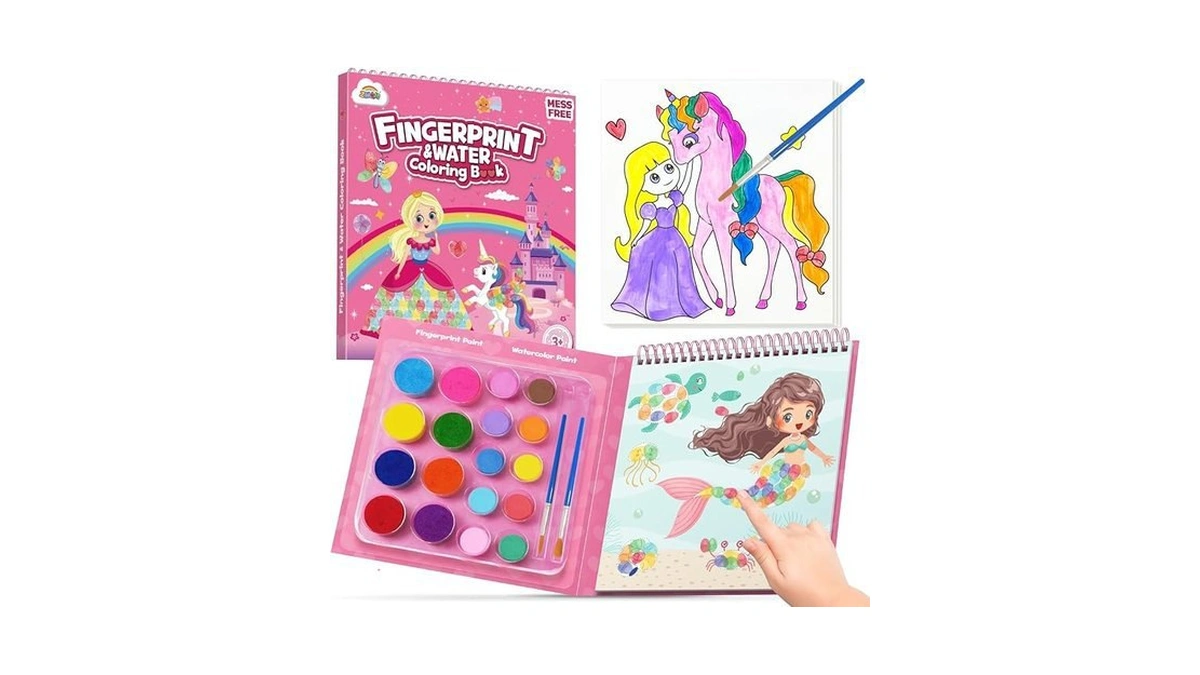 Amazon code: Zmlm Paint With Water Books - Mess Free