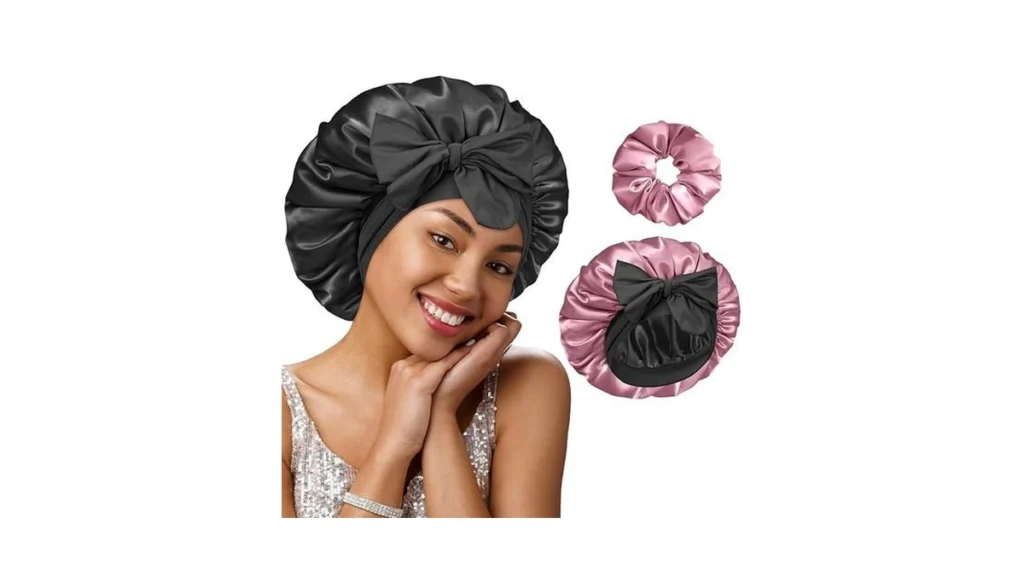 Amazon code: Bonnet Queen Silk Bonnet For Sleeping Wo