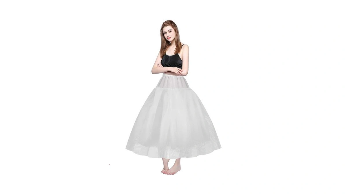 Amazon code: Vemee Women Wedding Petticoat Crinoline