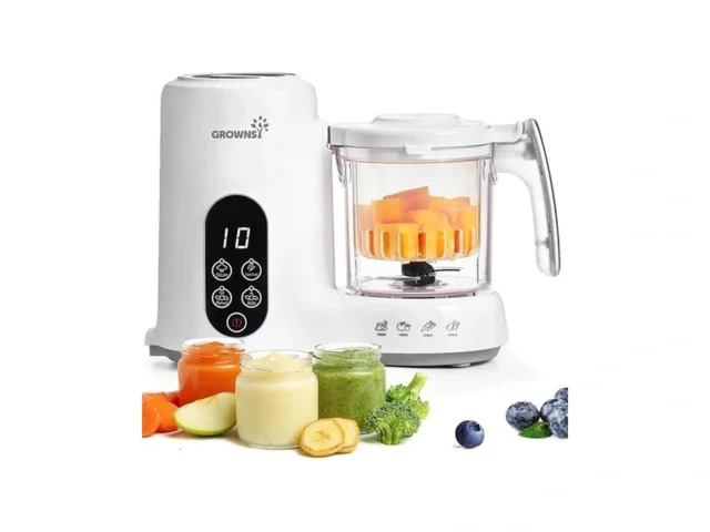 Grownsy Baby Food Maker With Steam Basket One Step… Code