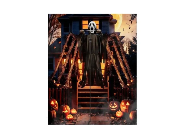 Coolwufan Halloween Flying Scarecrow Ghost With… Code