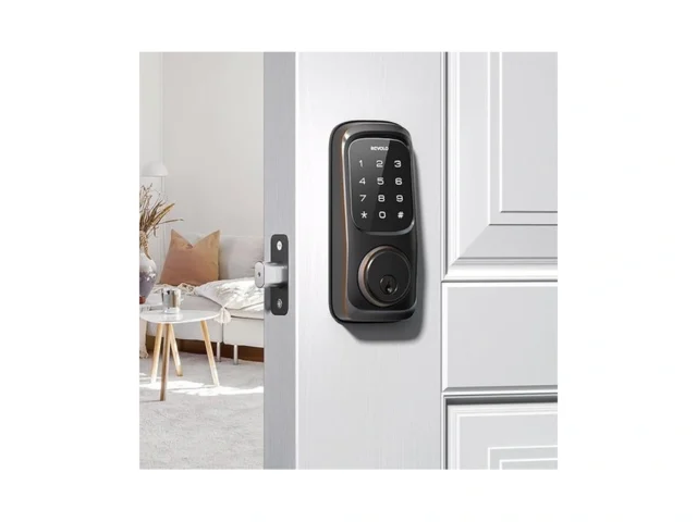 Revolo Keyless Entry Door Lock With Touchscreen… Code