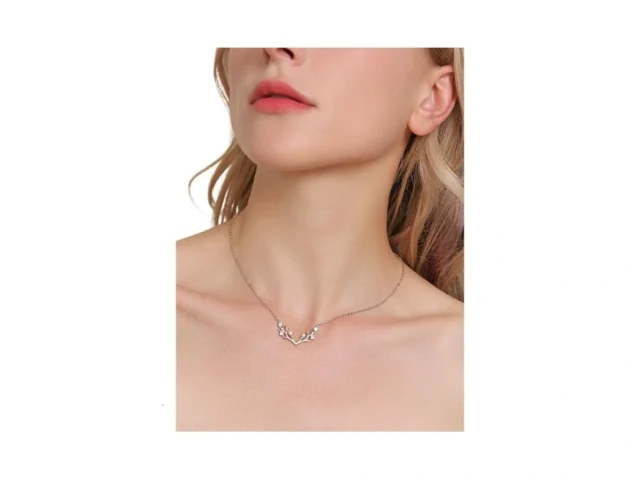 Zalmonah Deer Necklace Dainty Necklace With Antler… Coupon
