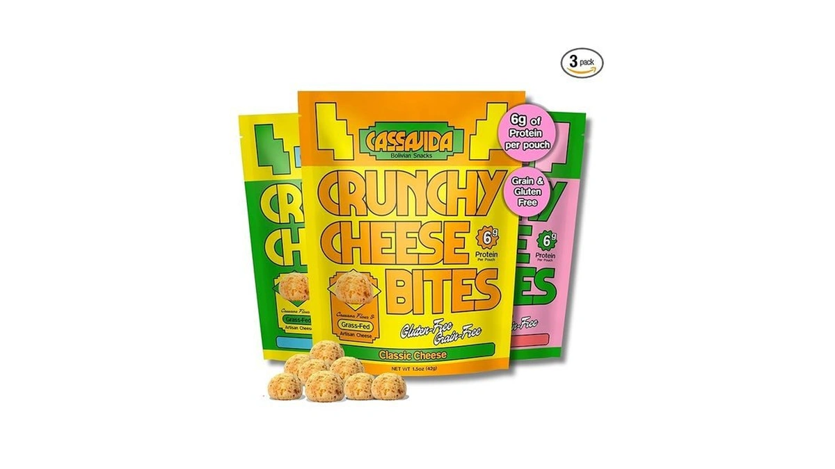 Amazon code: Cassavida Crunchy Cheese Bites Classic C