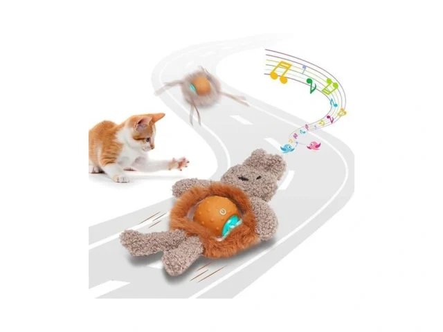 Interactive Cat Toys For Indoor Cats Fast Moving… Code