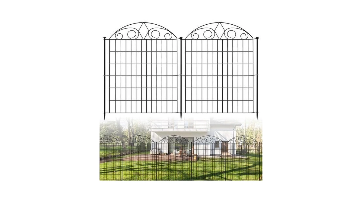 Amazon coupon: Sunlax 10 Panels Decorative Garden Fence
